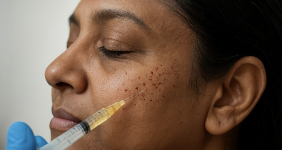 PRP therapy for skin rejuvenation