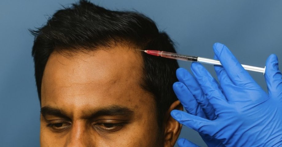 PRP hair therapy treatment